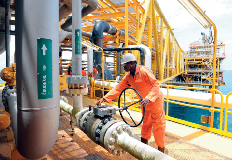 Oil worker